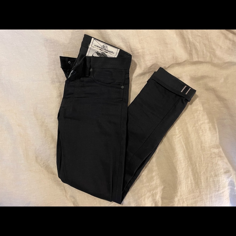 Rogue Territory DARK SK Selvedge Denim Jeans